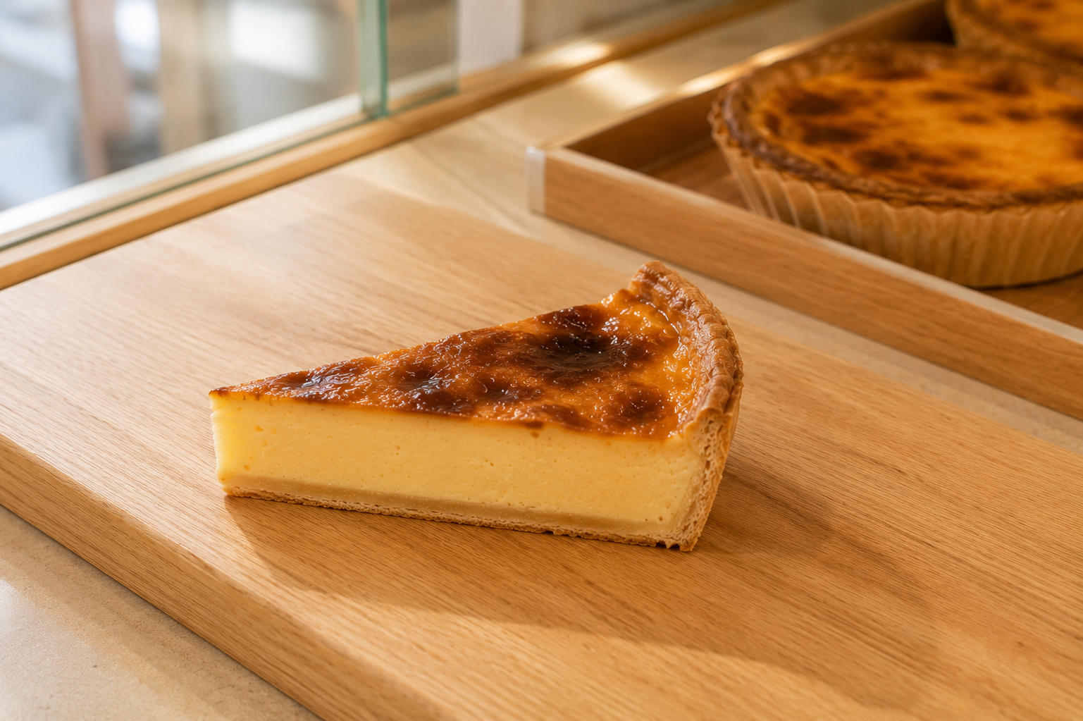 Part de flan nature